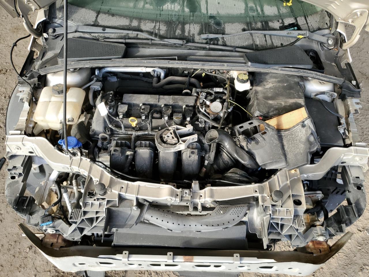 2017 Ford Focus VIN 1FADP3F25HL288492 Copart auction photo, side / stripped damage thumbnail 11