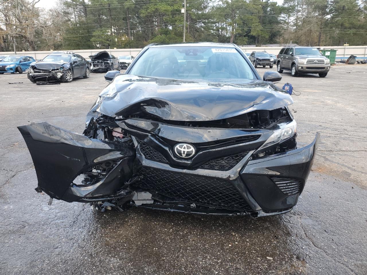 2024 Toyota Camry VIN 4T1KZ1AK7RU100487 Copart auction photo, front end / side damage thumbnail 5