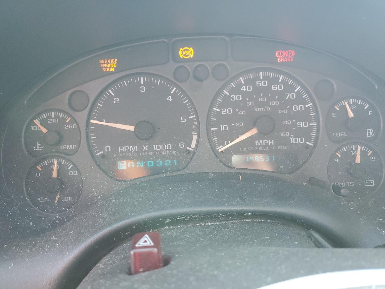 2003 Chevrolet S-10 Pickup VIN 1GCDT13X73K175068 Copart auction photo, all over damage thumbnail 9