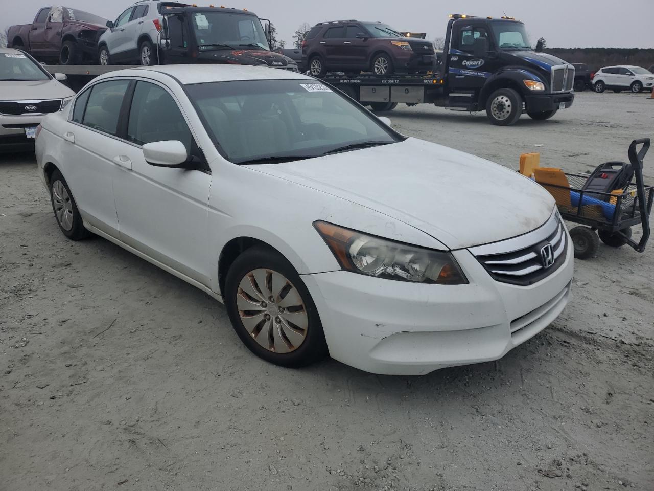 2012 Honda Accord VIN 1HGCP2F39CA221084 Copart auction photo, rear end damage thumbnail 4