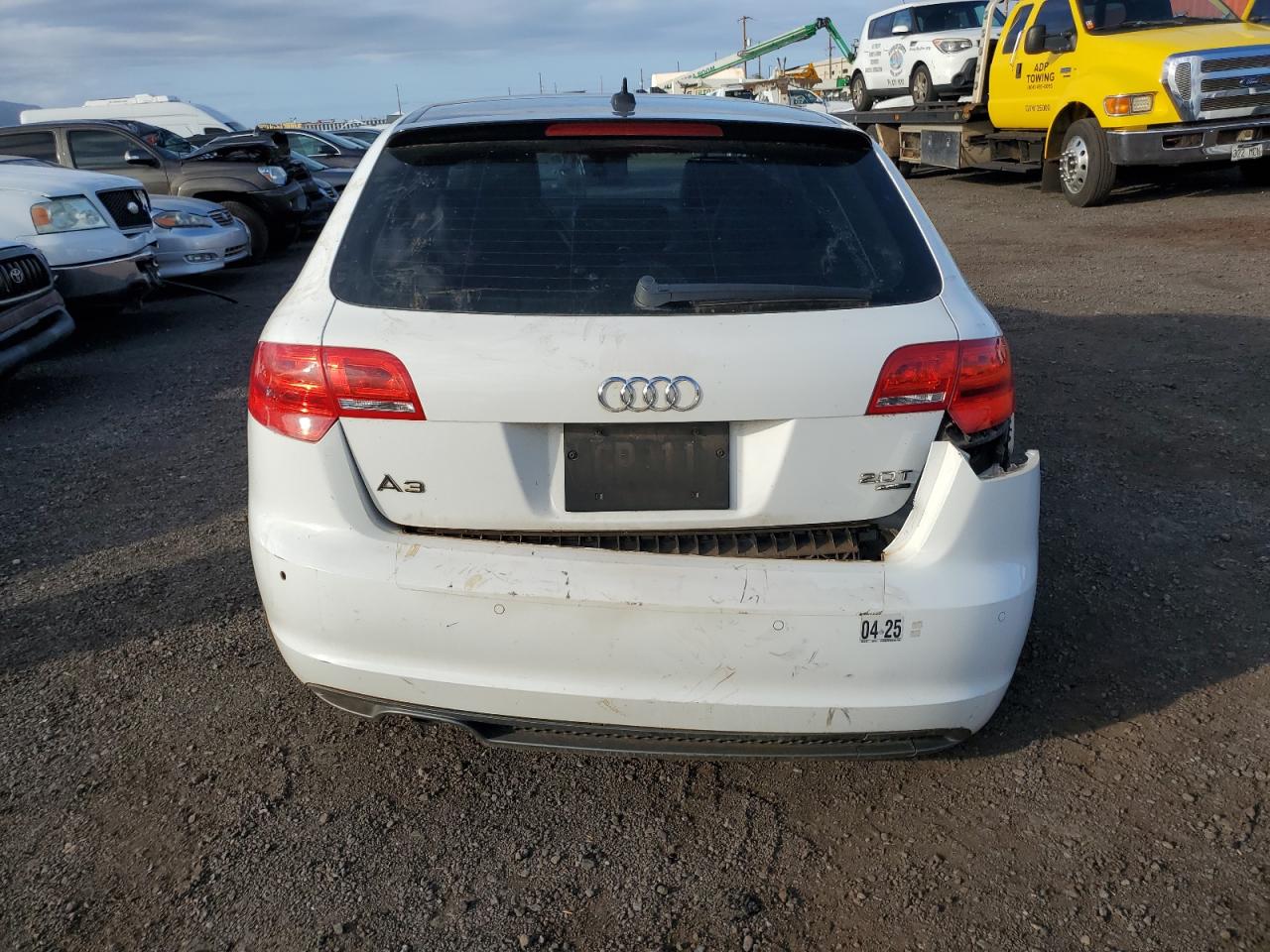 2013 Audi A3 VIN WAUMFAFM3DA027030 Copart auction photo, vandalism / rear end damage thumbnail 6