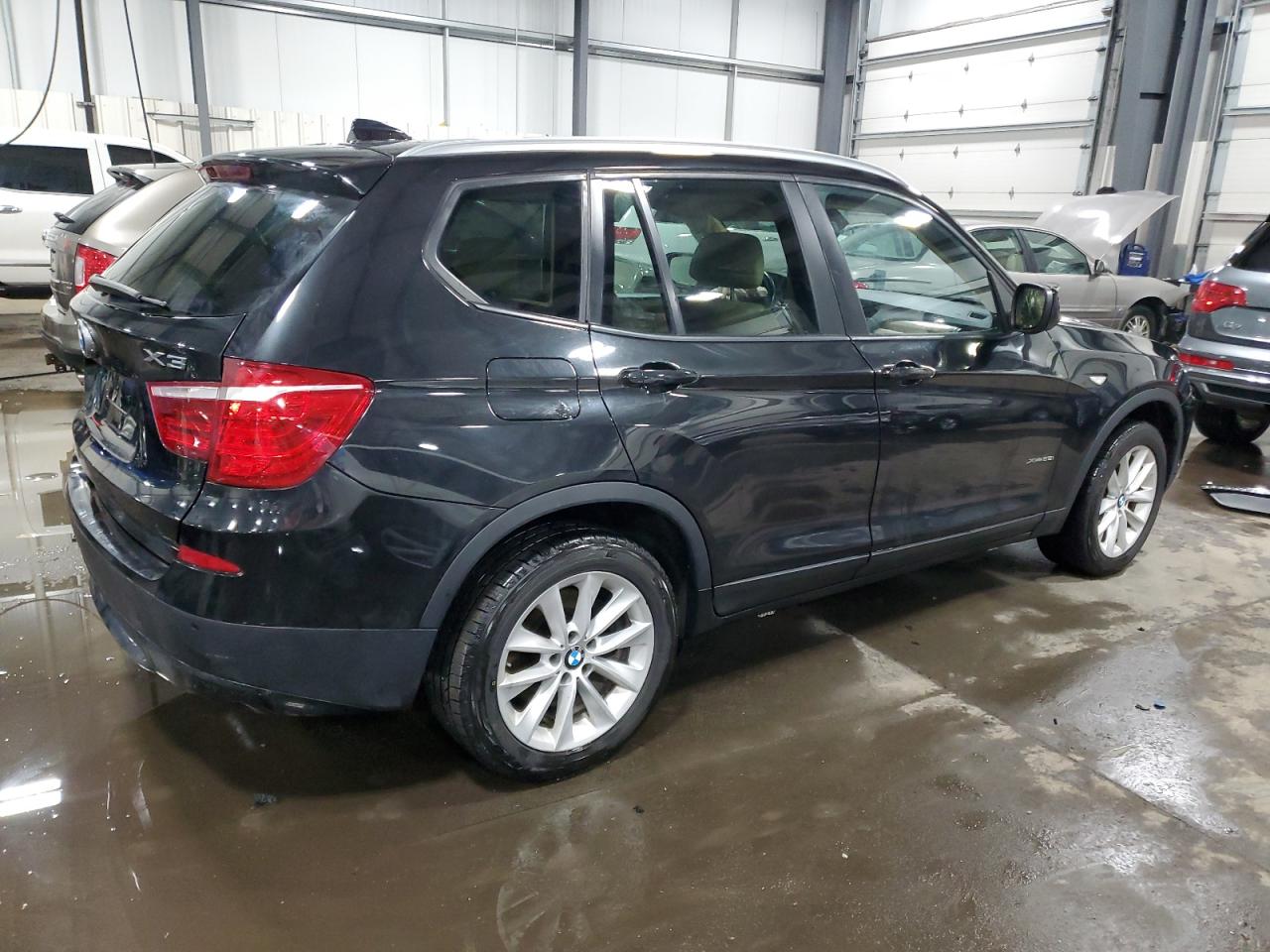 2013 BMW X3 VIN 5UXWX9C51D0A08830 Copart auction photo, front end damage thumbnail 3
