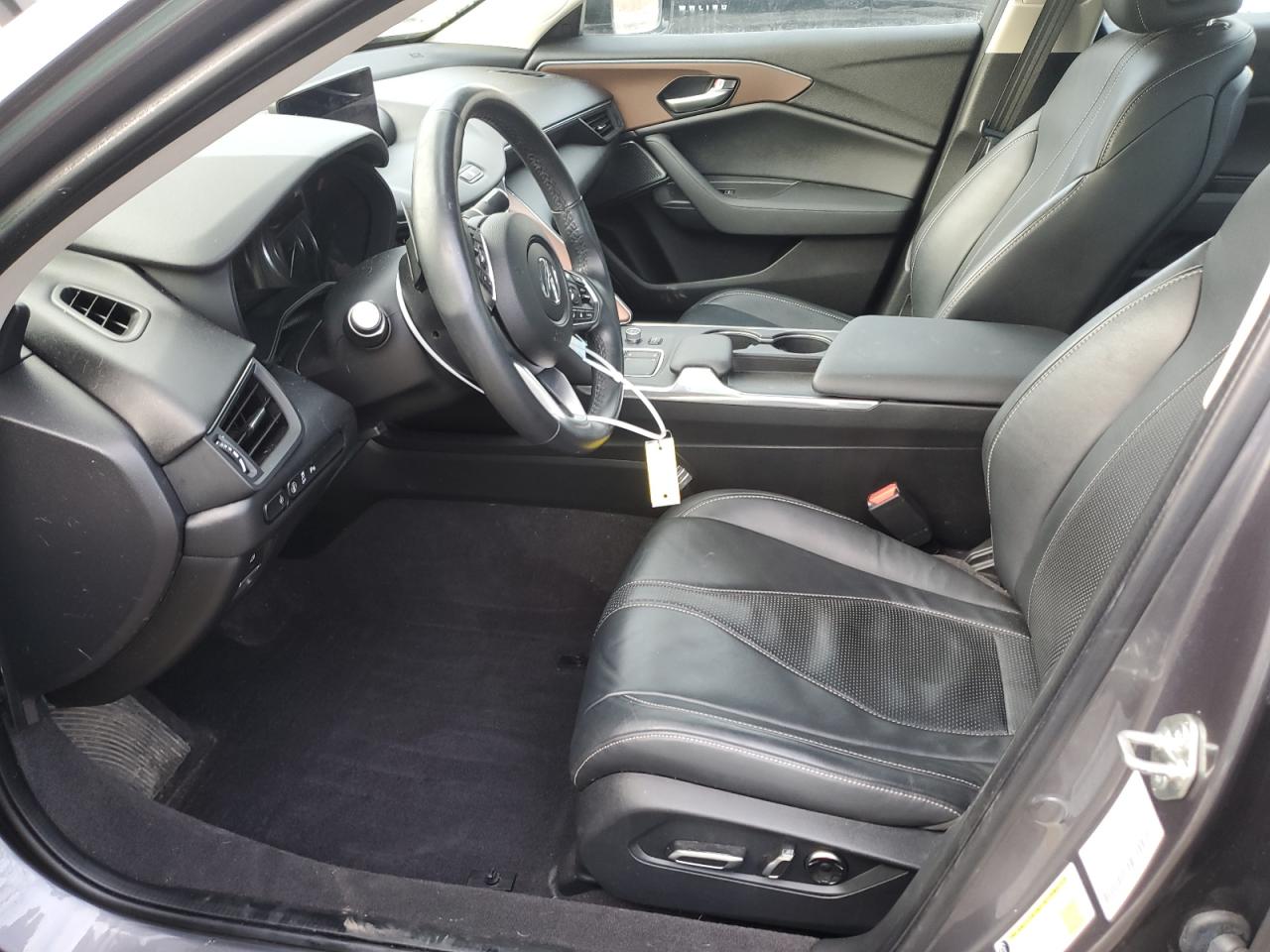 2021 Acura TLX VIN 19UUB6F48MA001374 Copart auction photo, rear end damage thumbnail 7