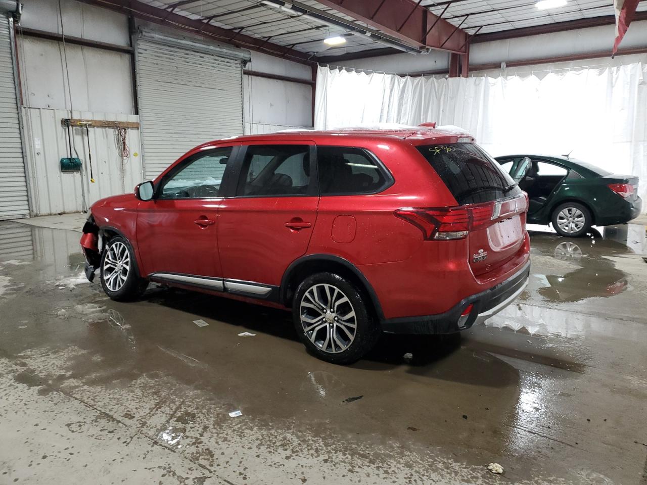 2017 Mitsubishi Outlander VIN JA4AZ3A34HZ044895 Copart auction photo, front end damage thumbnail 2