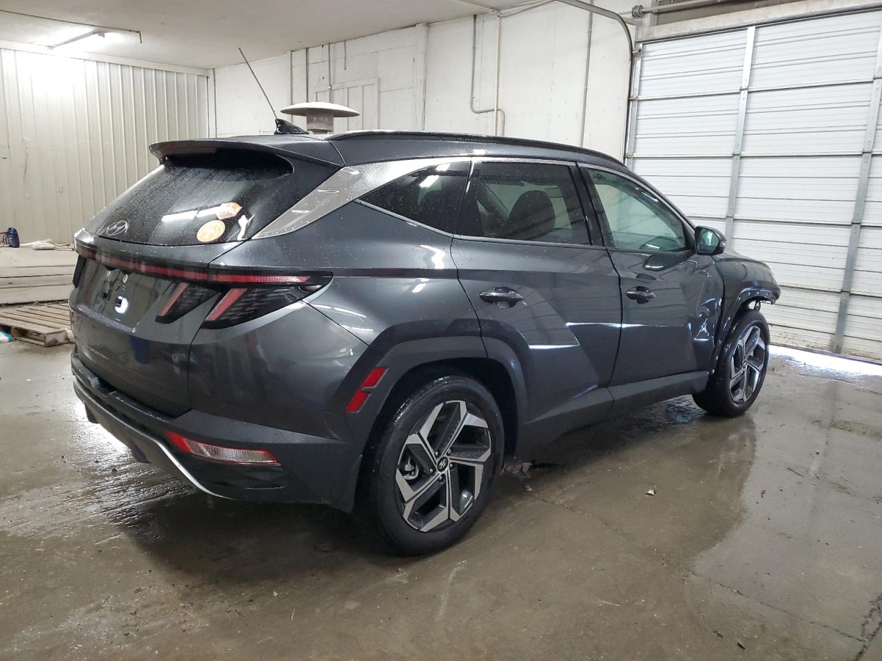 2024 Hyundai Tucson VIN 5NMJE3DE9RH339608 Copart auction photo, front end / side damage thumbnail 3