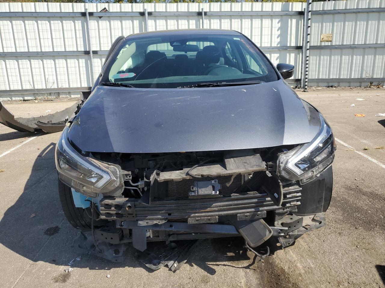2020 Nissan Versa VIN 3N1CN8FV1LL830349 Copart auction photo, side / front end damage thumbnail 5