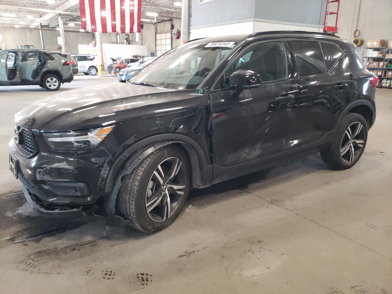 2021 Volvo XC40 VIN YV4162UMXM2523836