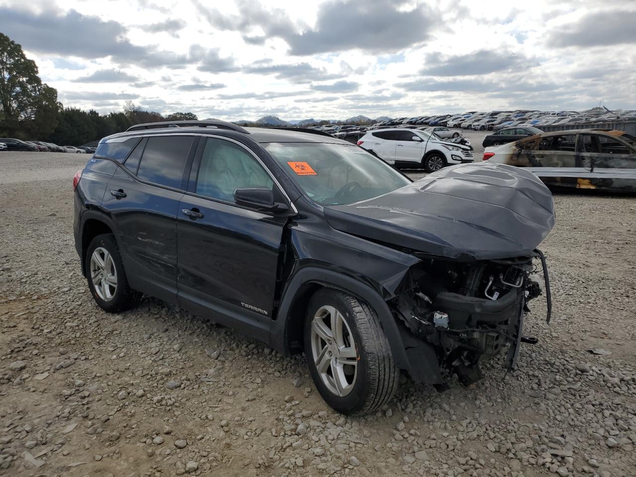 2018 GMC Terrain VIN 3GKALMEV7JL160926 Copart auction photo, front end damage thumbnail 4