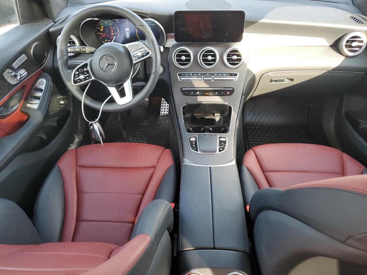 2020 Mercedes-Benz GLC VIN WDC0G8EB9LF749024 Copart auction photo, front end damage thumbnail 8