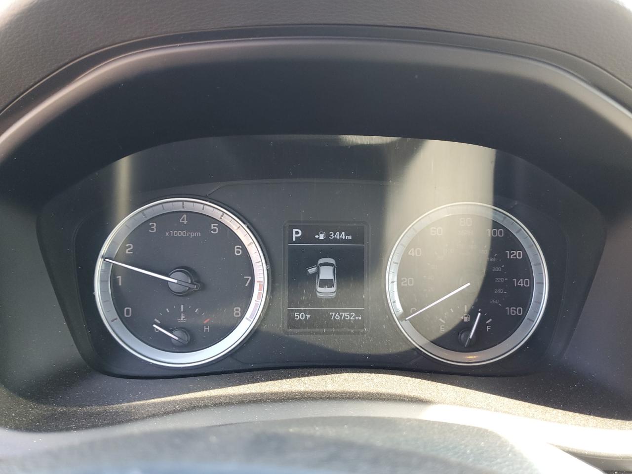 2019 Hyundai Sonata VIN 5NPE24AF5KH813480 Copart auction photo, front end / minor dent/scratches damage thumbnail 9