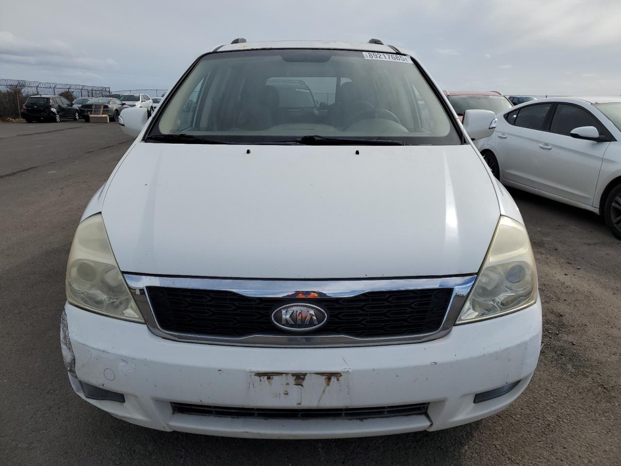 2012 KIA Sedona VIN KNDMG4C73C6441927 Copart auction photo, rear end / front end damage thumbnail 5