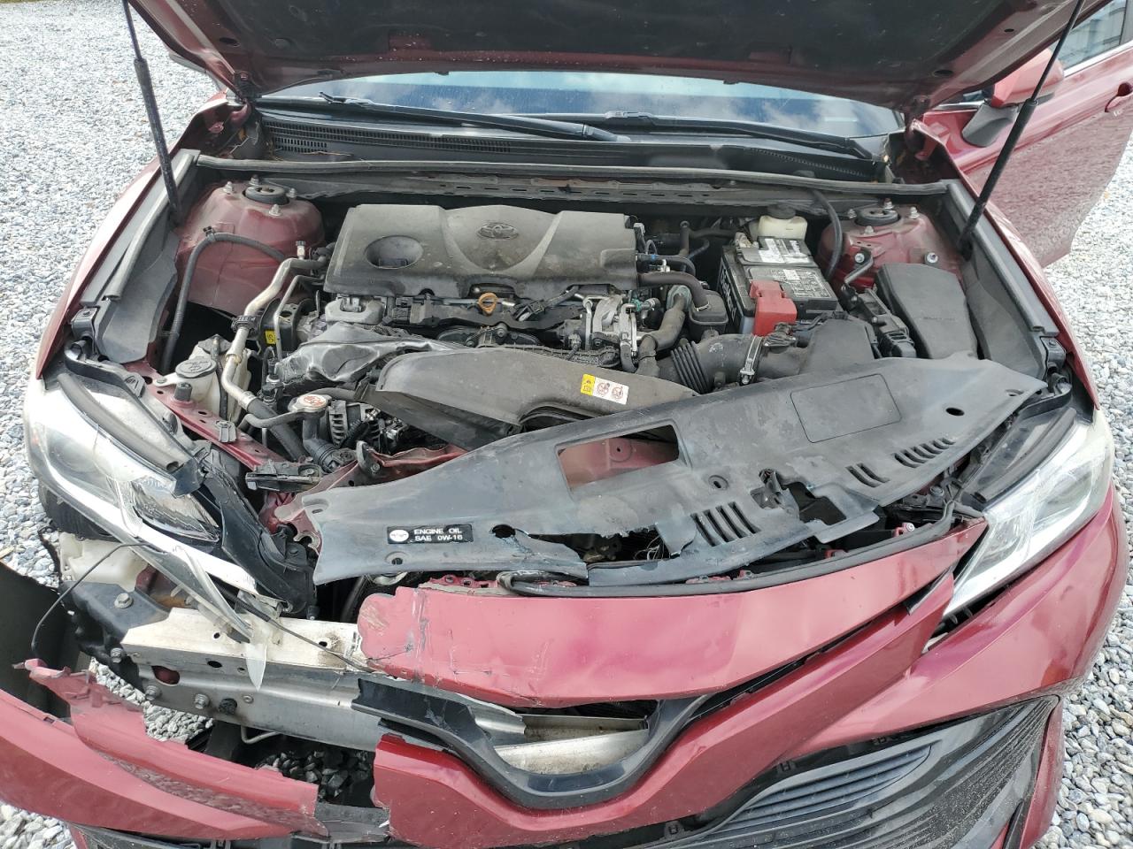2018 Toyota Camry VIN 4T1B11HK0JU642757 Copart auction photo, front end damage thumbnail 11