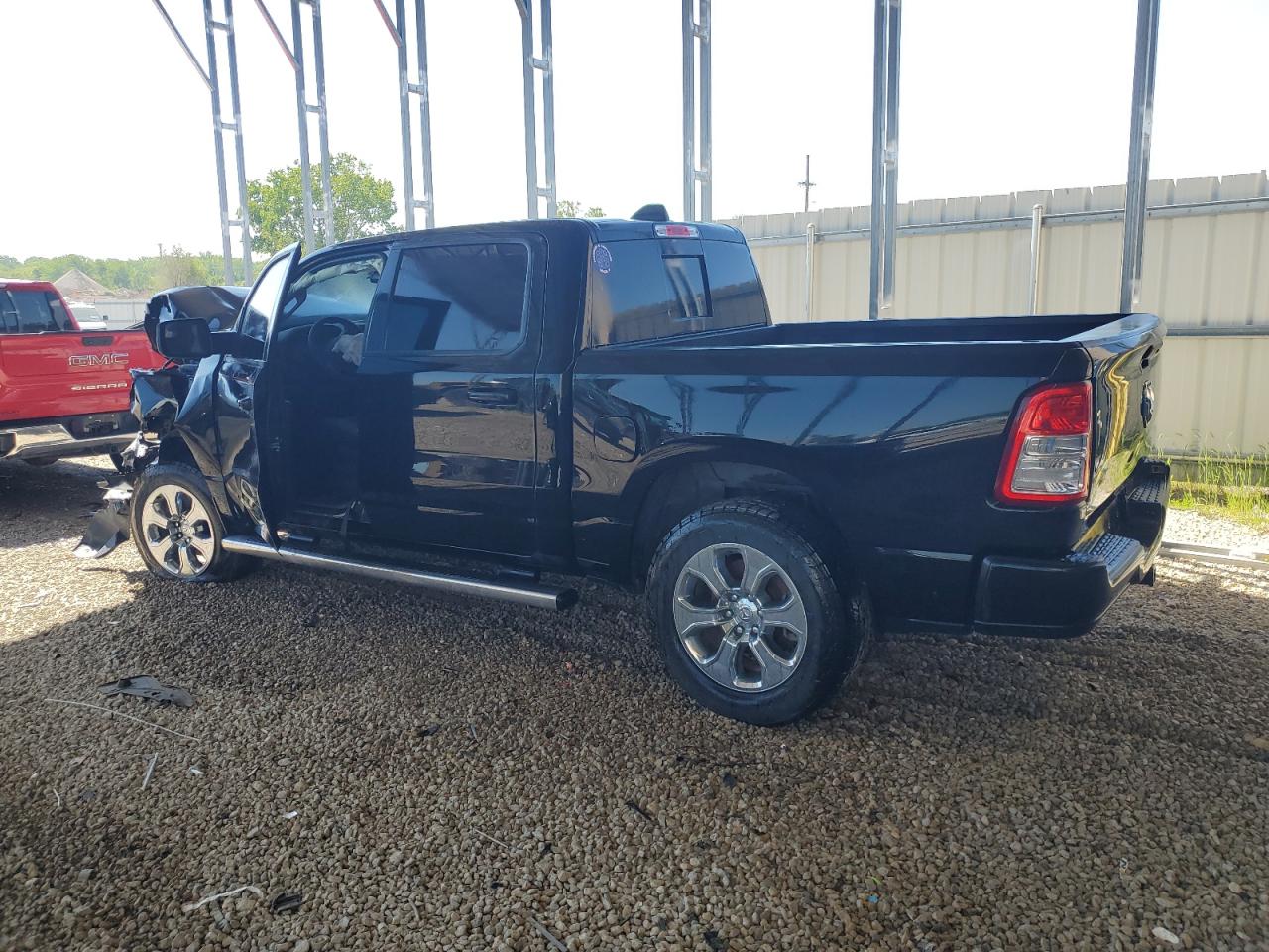 2019 RAM 1500 VIN 1C6SRFGT5KN605081 Copart auction photo, front end damage thumbnail 2