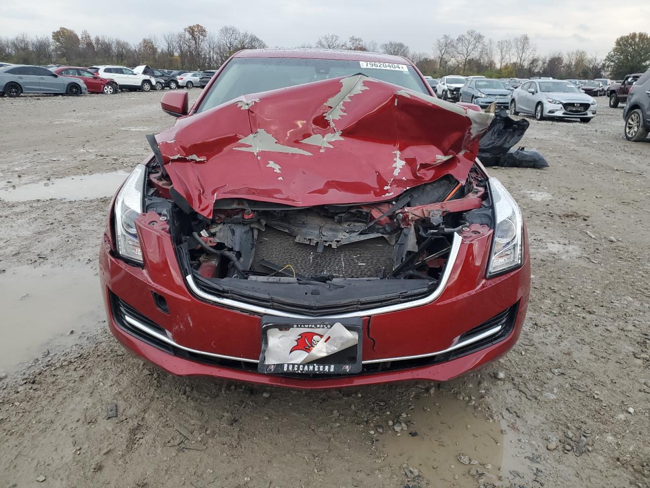 2016 Cadillac ATS VIN 1G6AG5RX9G0147234 Copart auction photo, front end damage thumbnail 5