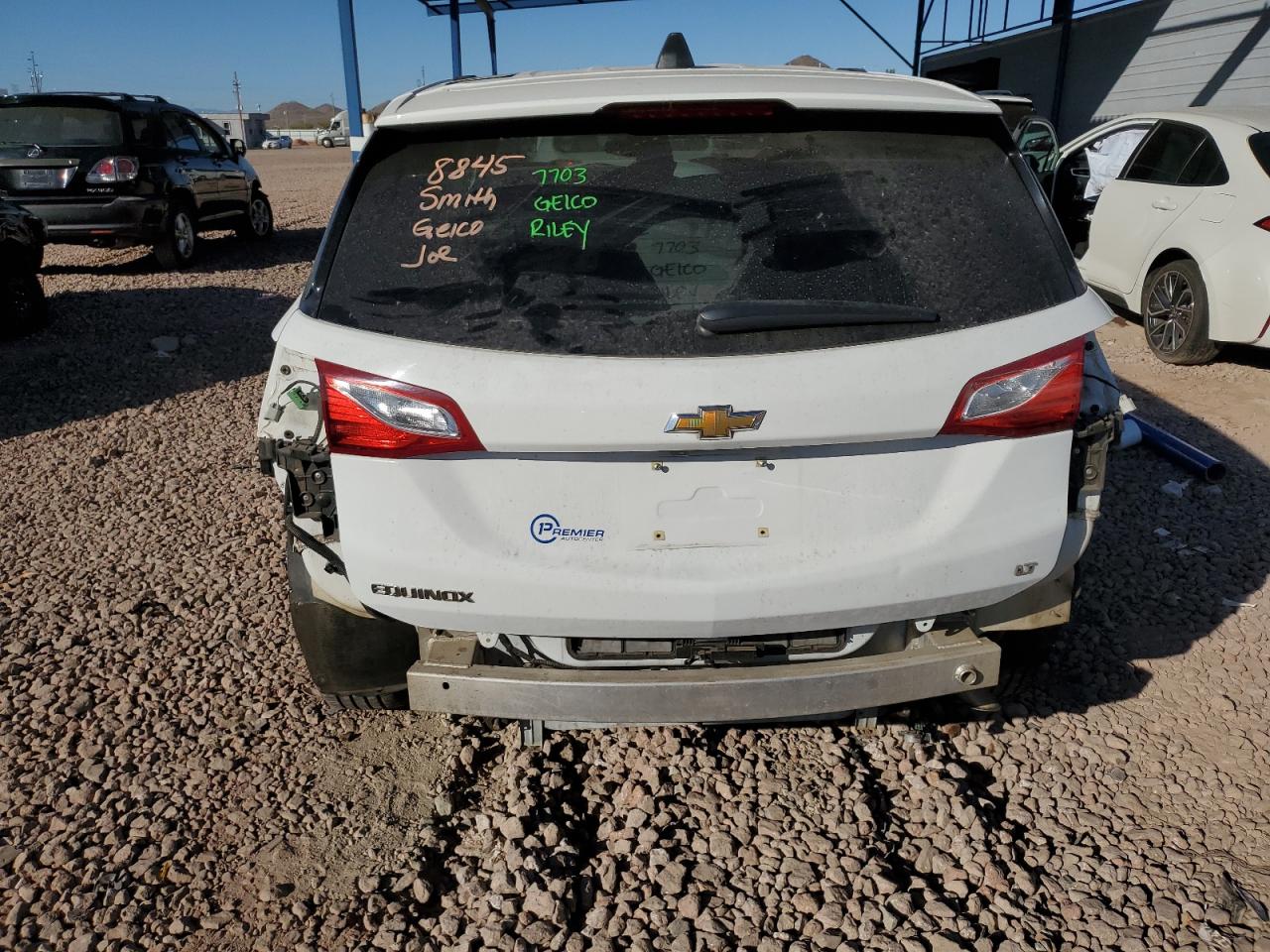 2019 Chevrolet Equinox VIN 2GNAXKEV9K6161898 Copart auction photo, all over damage thumbnail 6