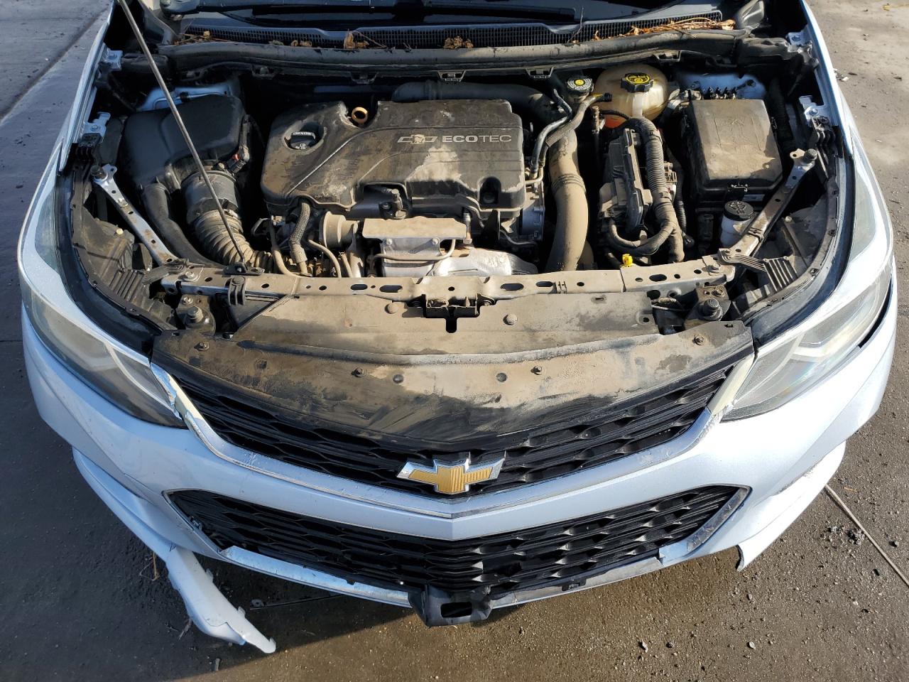 2017 Chevrolet Cruze VIN 1G1BE5SM0H7204106 Copart auction photo, rear end / front end damage thumbnail 11
