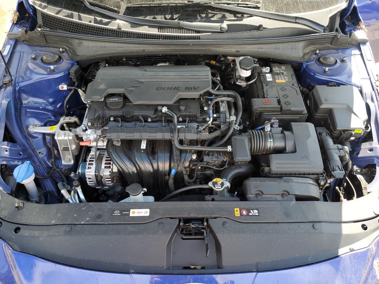 2024 Hyundai Elantra VIN KMHLL4DG3RU739948 Copart auction photo, front end / rear end damage thumbnail 11