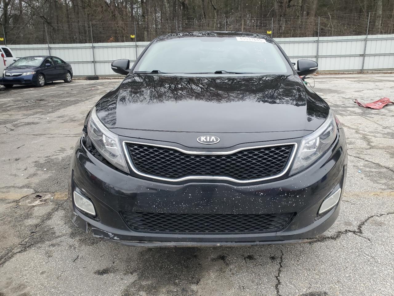 2014 KIA Optima VIN 5XXGN4A79EG264858 Copart auction photo, front end / undercarriage damage thumbnail 5