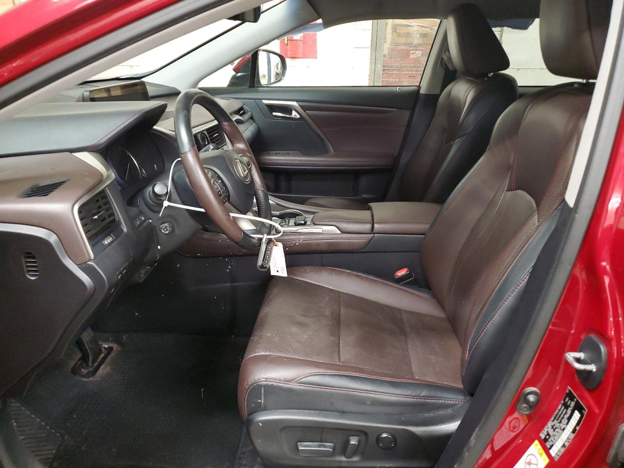 2017 Lexus RX VIN 2T2BZMCA8HC083023 Copart auction photo, rear end / side damage thumbnail 7