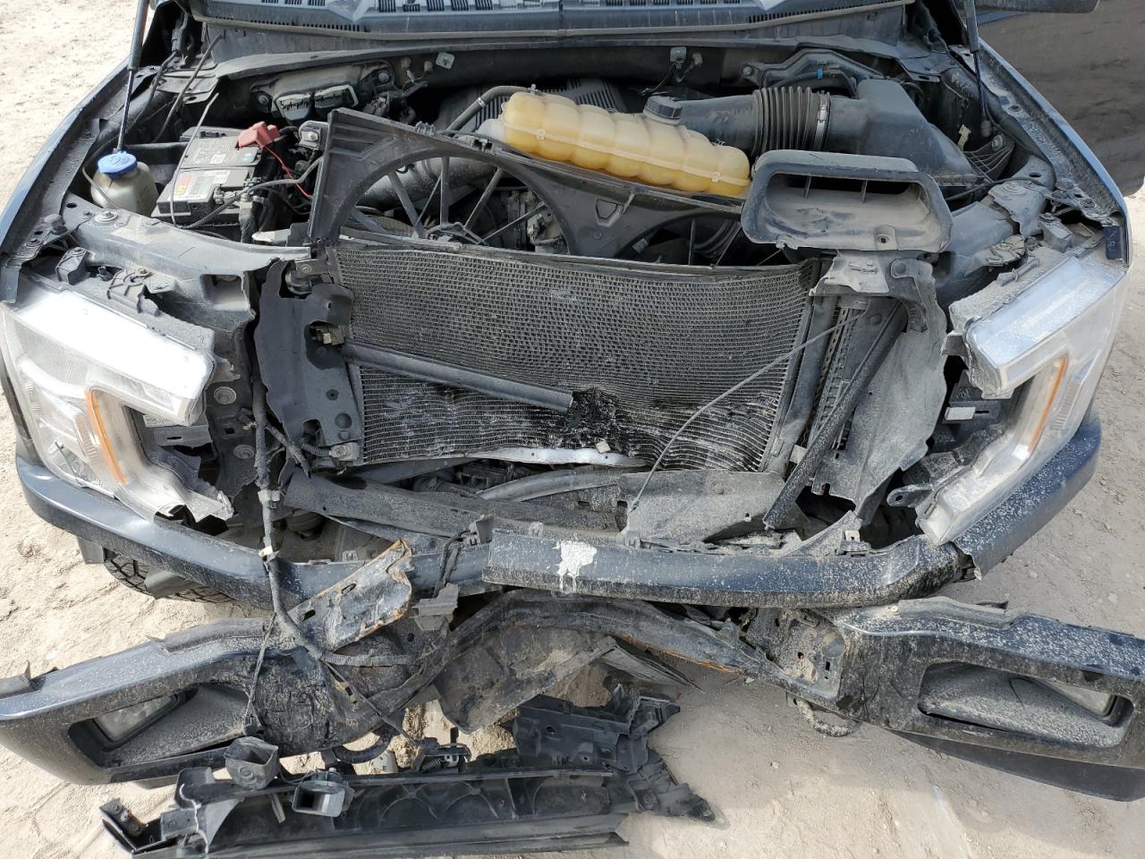 2018 Ford F-150 VIN 1FTEW1EG8JFD36980 Copart auction photo, front end damage thumbnail 12
