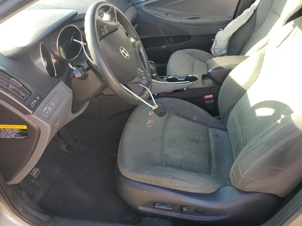 2011 Hyundai Sonata VIN KMHEC4A41BA017677 Copart auction photo, front end damage thumbnail 7