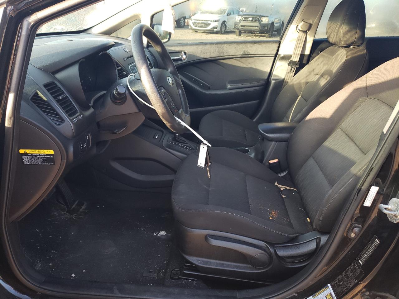 2016 KIA Forte VIN KNAFK4A63G5496789 Copart auction photo, side damage thumbnail 7