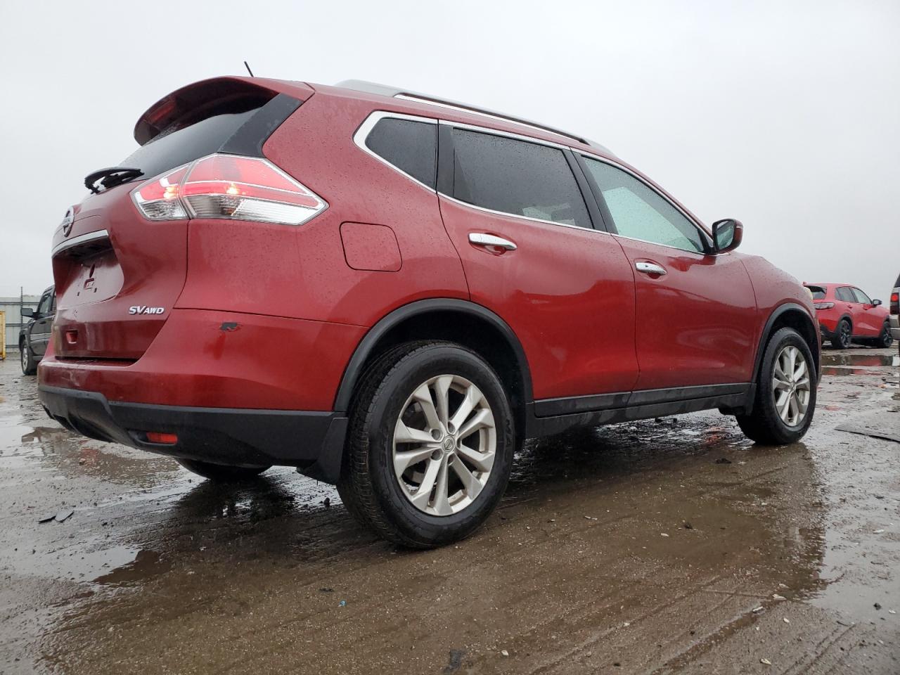 2016 Nissan Rogue VIN 5N1AT2MV3GC805301 Copart auction photo, front end damage thumbnail 3