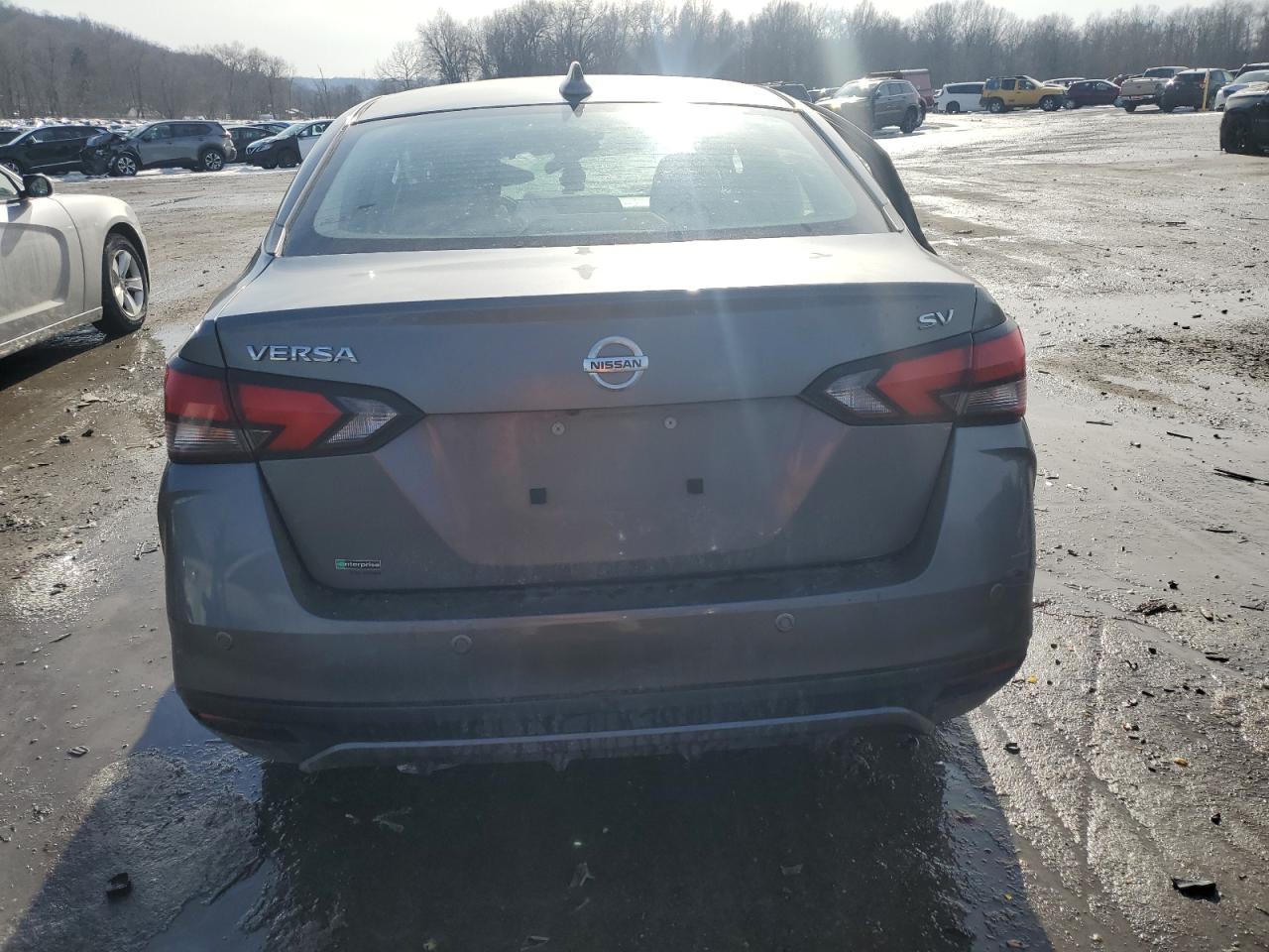 2021 Nissan Versa VIN 3N1CN8EV9ML827296 Copart auction photo, all over damage thumbnail 6