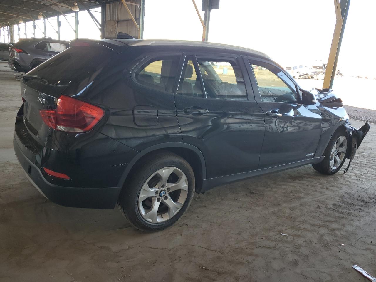 2013 BMW X1 VIN WBAVM1C50DVW42599 Copart auction photo, front end damage thumbnail 3