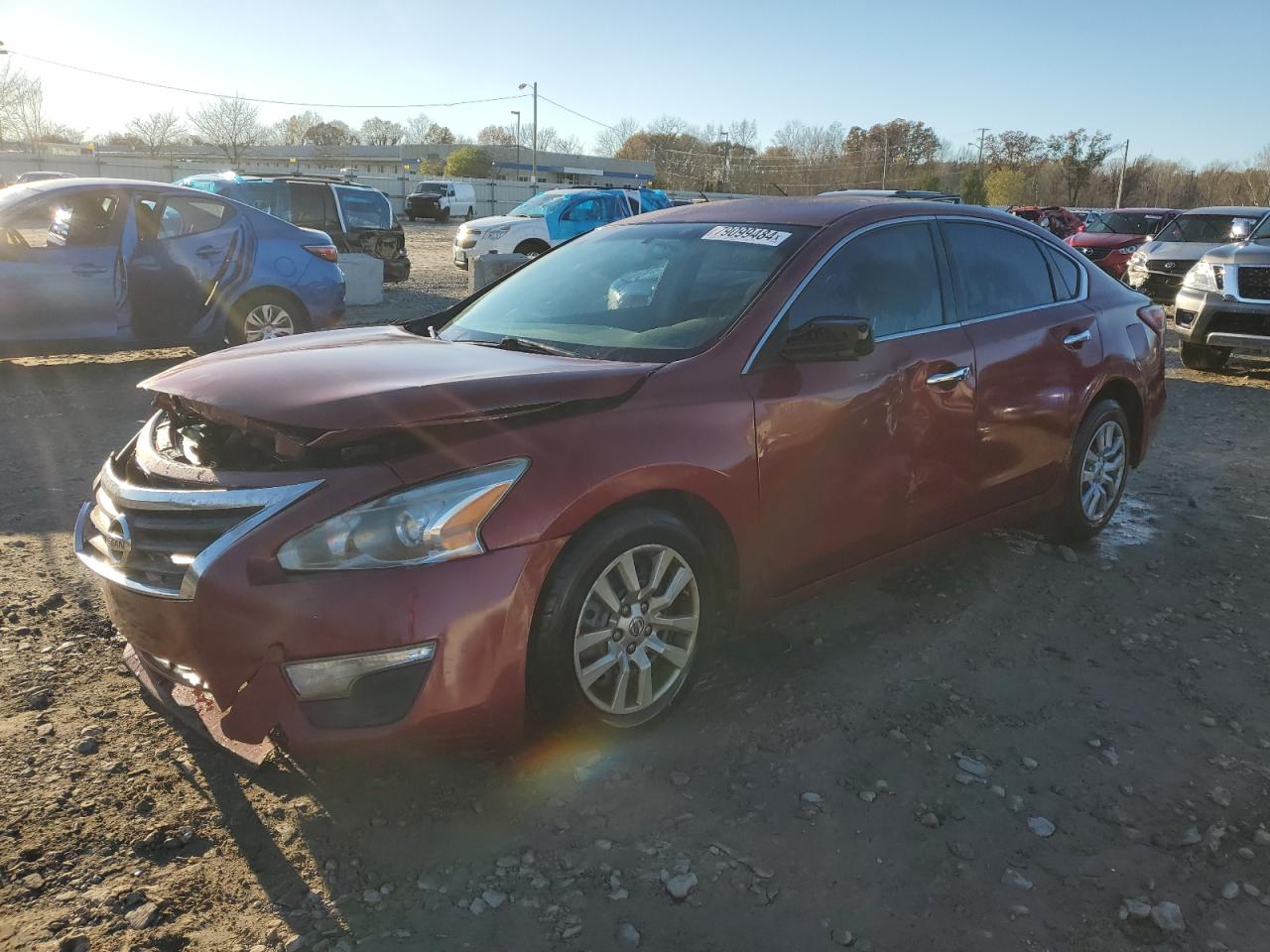 2013 Nissan Altima VIN 1N4AL3AP7DC298081