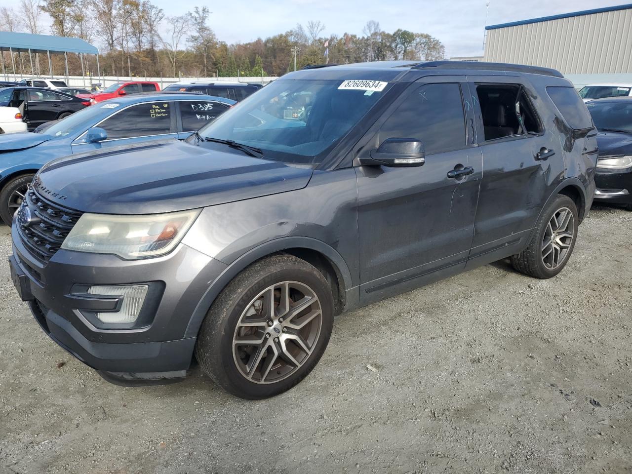 2016 Ford Explorer VIN 1FM5K8GTXGGB02580