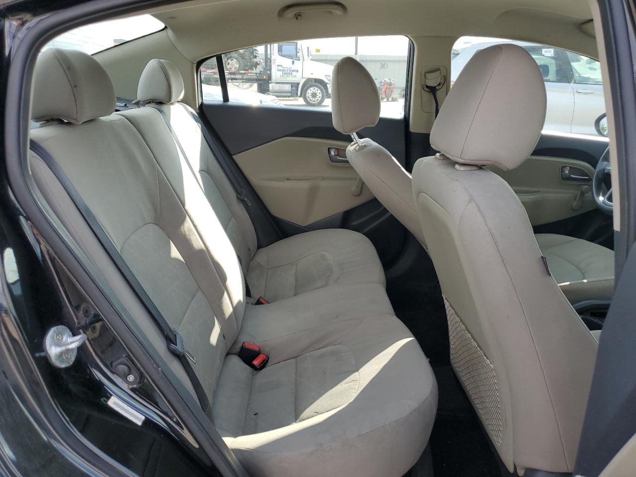 2014 KIA Rio VIN KNADM4A32E6400150 Copart auction photo, hail damage thumbnail 10
