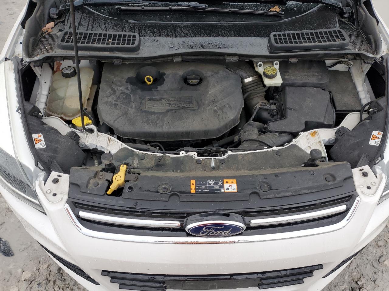 2013 Ford Escape VIN 1FMCU0J96DUD17726 Copart auction photo, rear end damage thumbnail 11