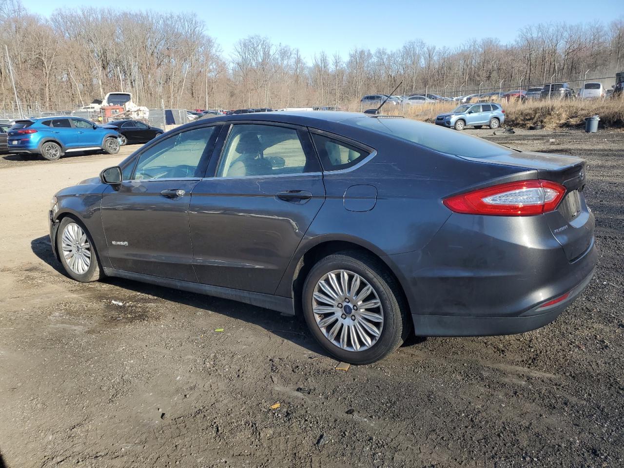 2016 Ford Fusion VIN 3FA6P0UU5GR126258 Copart auction photo, undercarriage / side damage thumbnail 2