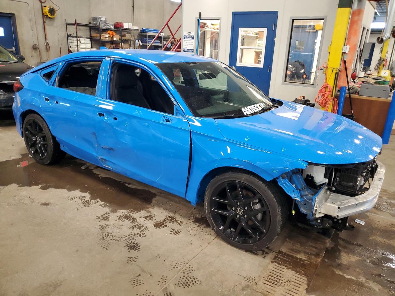 2024 Honda Civic VIN 19XFL2H85RE018702 Copart auction photo, all over / partial repair damage thumbnail 4