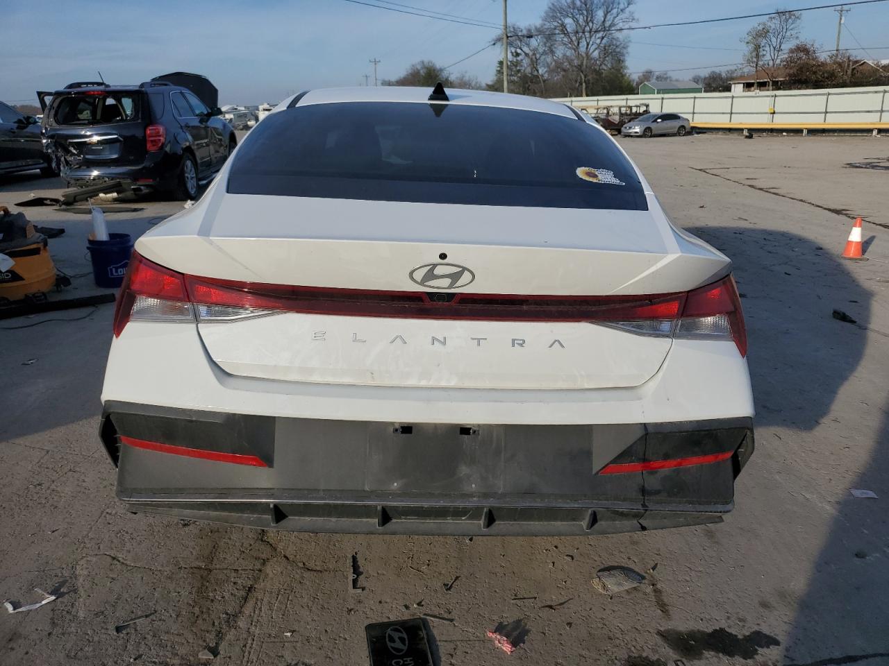 2024 Hyundai Elantra VIN KMHLM4DG1RU685904 Copart auction photo, front end damage thumbnail 6