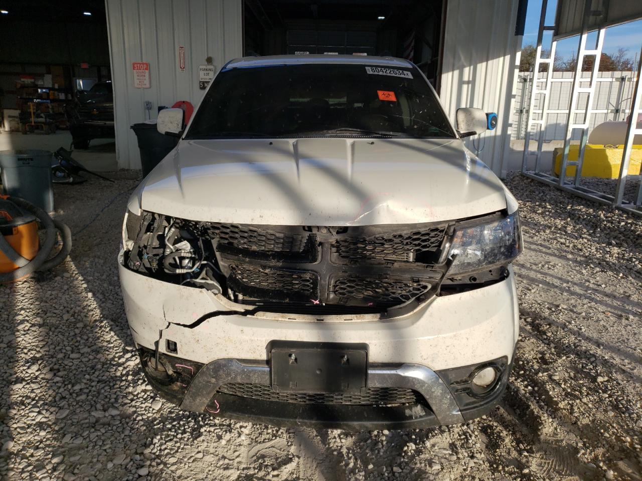 2018 Dodge Journey VIN 3C4PDCGG7JT378585 Copart auction photo, front end / minor dent/scratches damage thumbnail 5