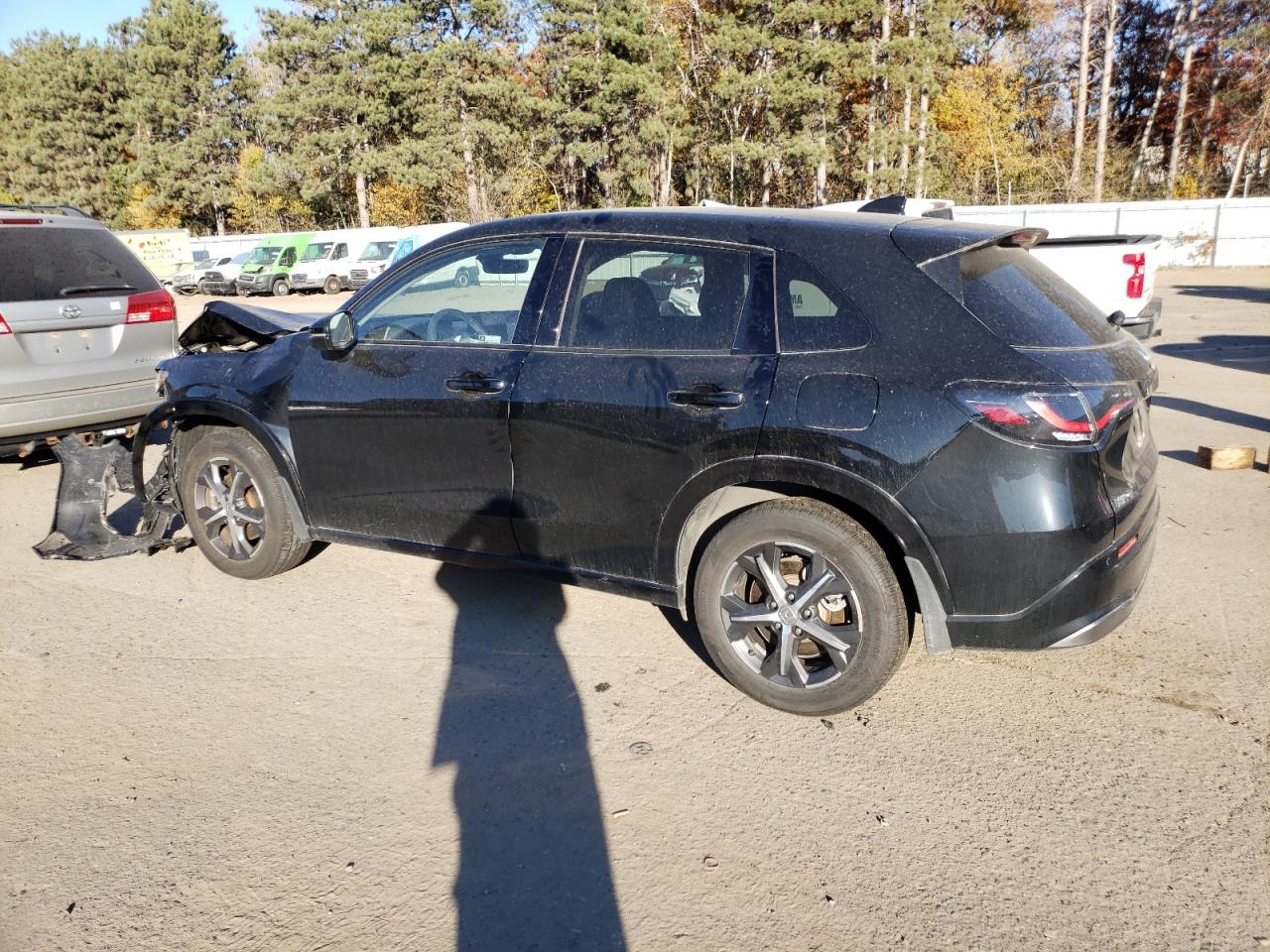 2024 Honda HR-V VIN 3CZRZ2H74RM740214 Copart auction photo, front end damage thumbnail 2