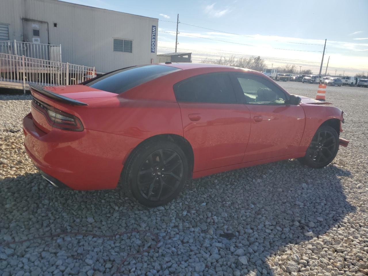 2019 Dodge Charger VIN 2C3CDXBGXKH504983 Copart auction photo, front end damage thumbnail 3