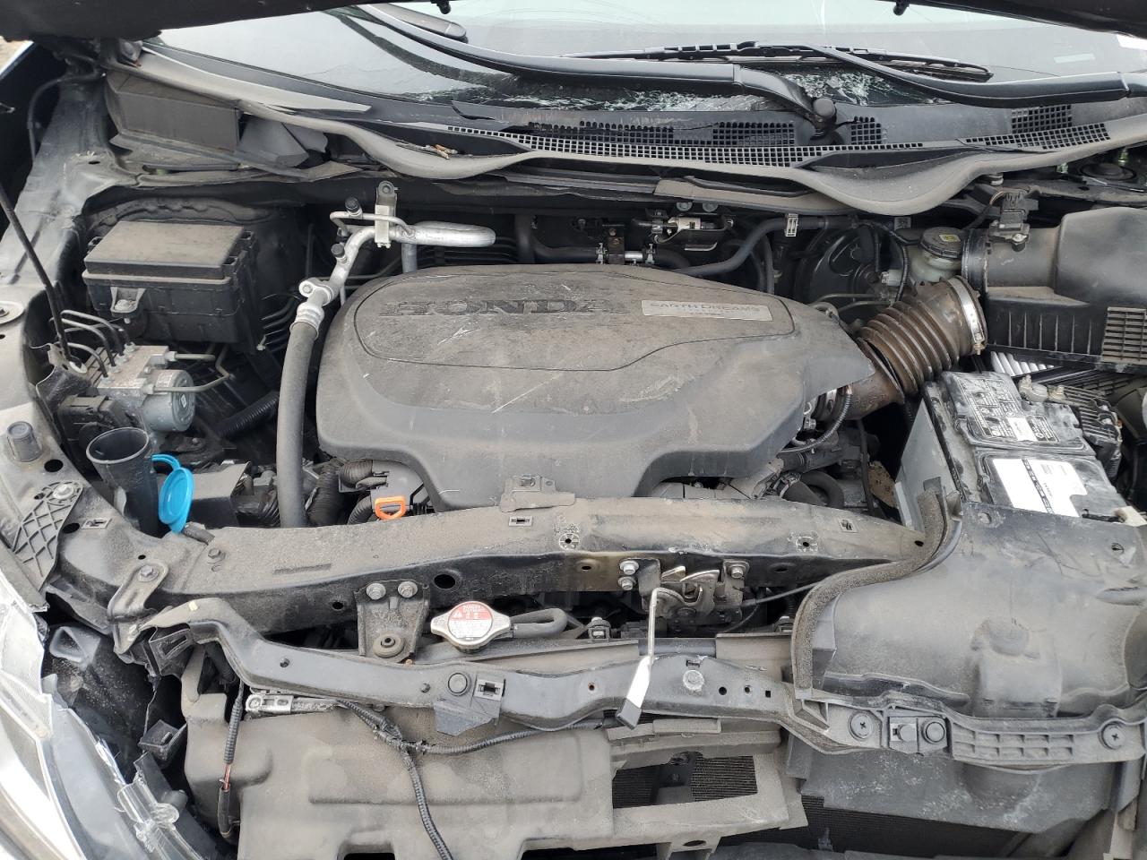 2019 Honda Odyssey VIN 5FNRL6H73KB095225 Copart auction photo, front end damage thumbnail 12