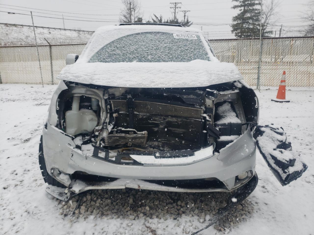 2015 Honda Pilot VIN 5FNYF4H50FB033521 Copart auction photo, front end / rear end damage thumbnail 5