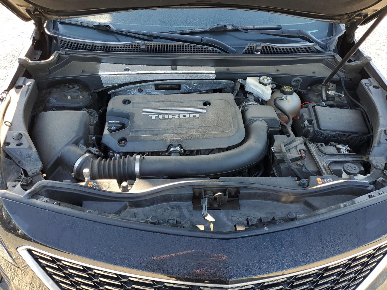 2019 Cadillac XT4 VIN 1GYFZCR41KF100402 Copart auction photo, side damage thumbnail 14