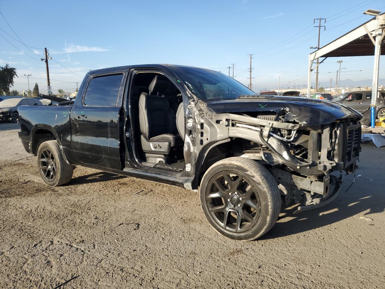 2022 RAM 1500 VIN 1C6SRFJT3NN400971 Copart auction photo, front end / side damage thumbnail 4