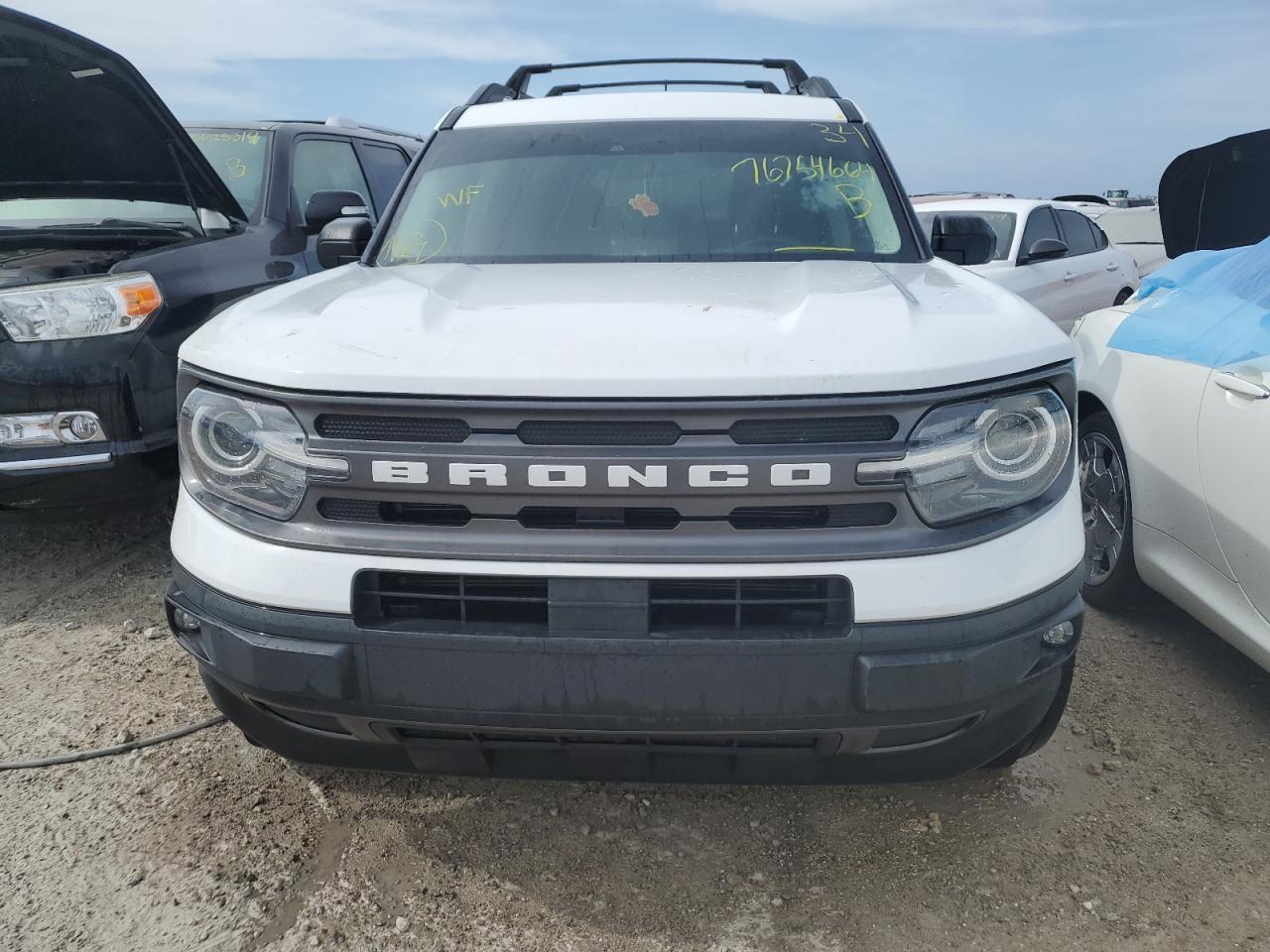 2021 Ford Bronco VIN 3FMCR9B61MRA08229 Copart auction photo, water/flood damage thumbnail 5