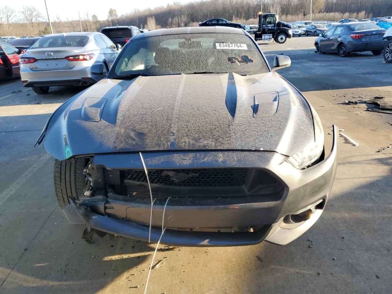 2016 Ford Mustang VIN 1FA6P8CF7G5272374 Copart auction photo, front end / minor dent/scratches damage thumbnail 5