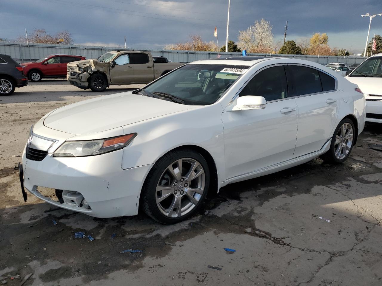 2012 Acura TL VIN 19UUA9F70CA004525