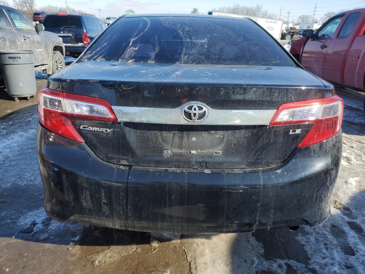 2012 Toyota Camry VIN 4T4BF1FK4CR245159 Copart auction photo, front end / side damage thumbnail 6