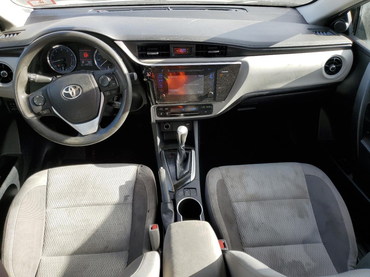 2017 Toyota Corolla VIN 2T1BURHE6HC838777 Copart auction photo, side / front end damage thumbnail 8