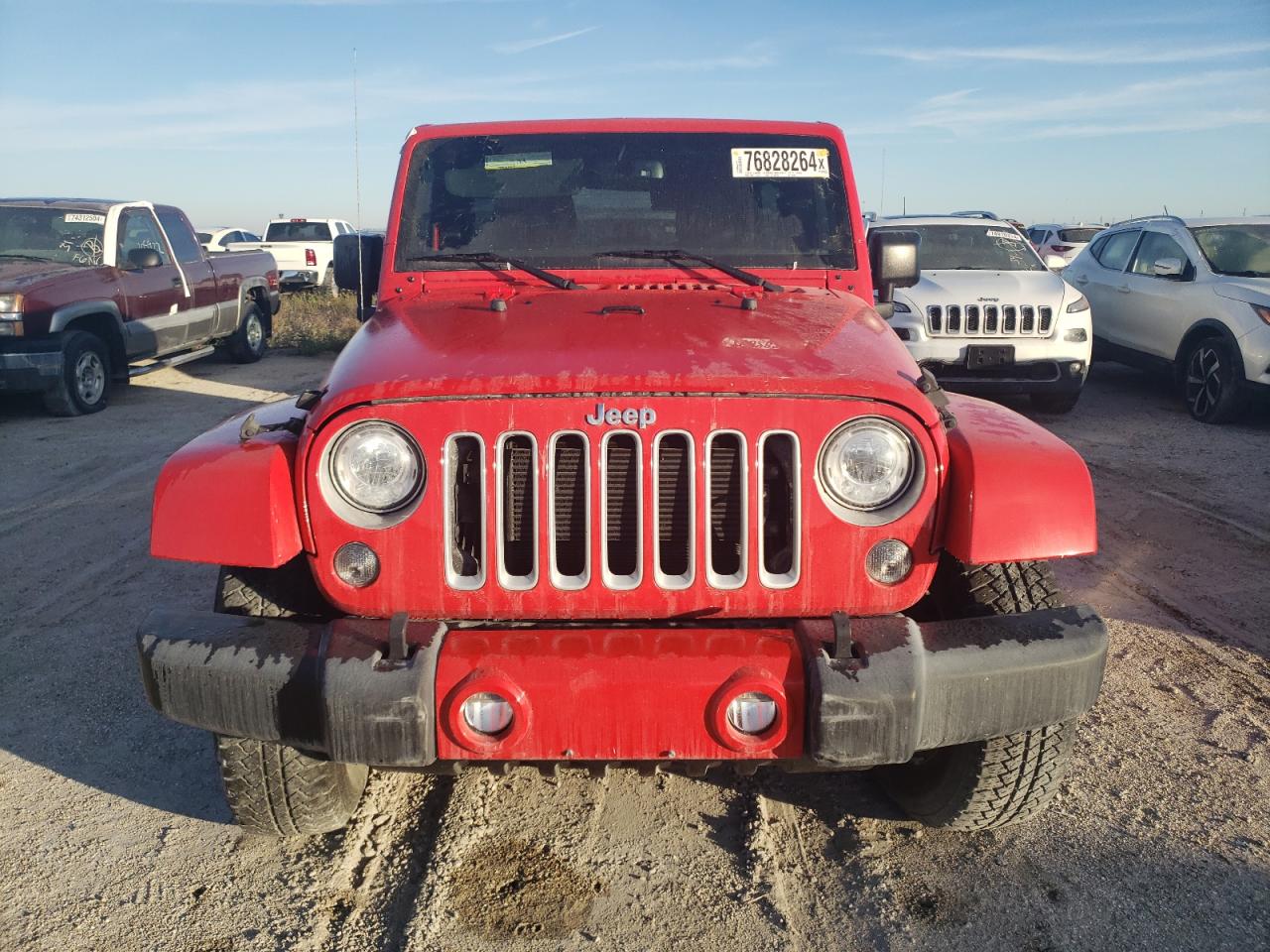 2017 Jeep Wrangler VIN 1C4BJWEG7HL507308 Copart auction photo, water/flood damage thumbnail 5