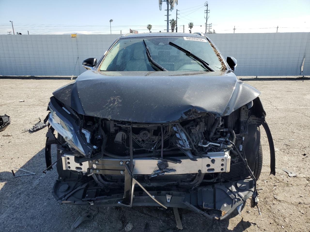 2021 Lexus RX VIN 2T2HGMDA9MC067213 Copart auction photo, front end damage thumbnail 5